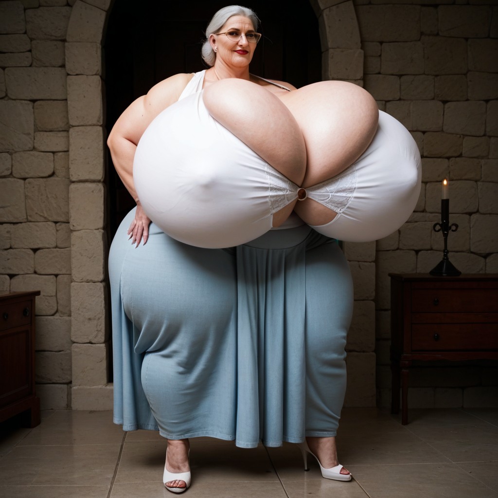 Side View, Palace, Ssbbw AI Porn