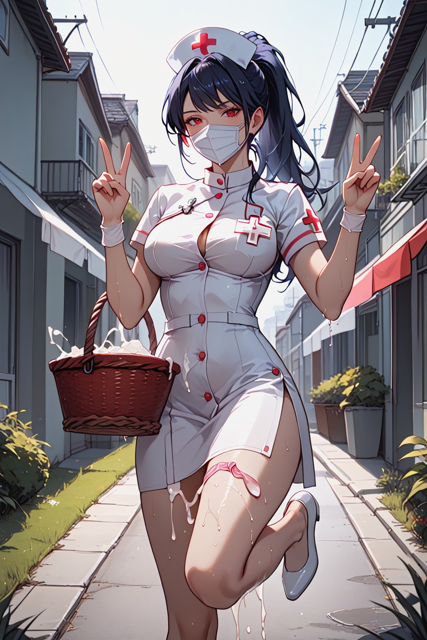 Close Shot, Exposed Breasts, Cul De Sac Hentai AI Porn