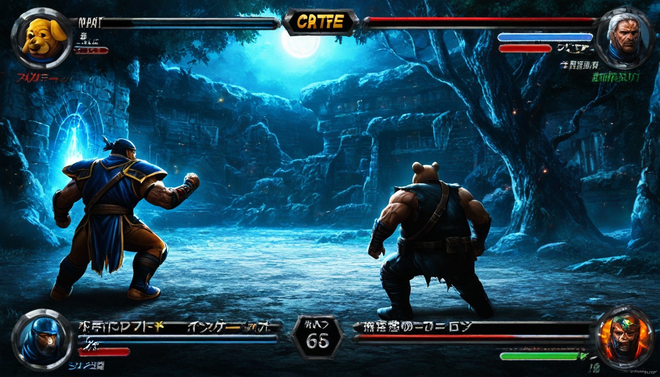 Mid-battle, 25+, Mugen Game Art Style AI Porn