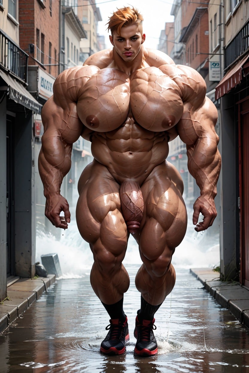 Giantess, Massive Muscles, Hyper Giant Muscles Porno ebony IA