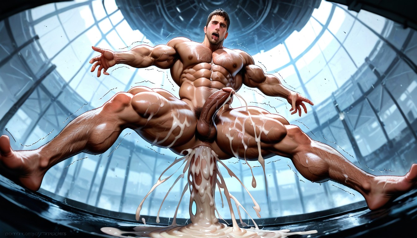 Male Only, Oversized Muscles, Only Male AI Gay Porn