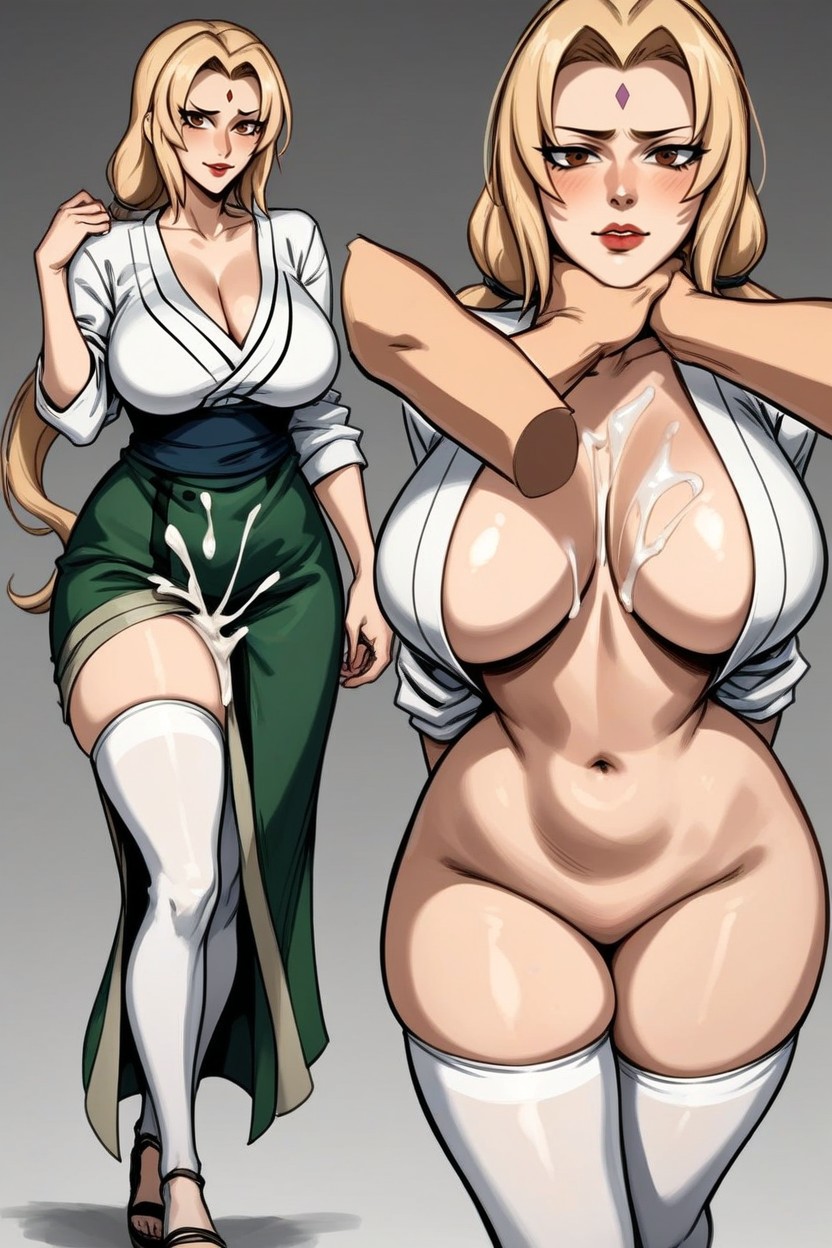 Clothes Is White, Cumshot On Clothes, Medium Ass AI Porn