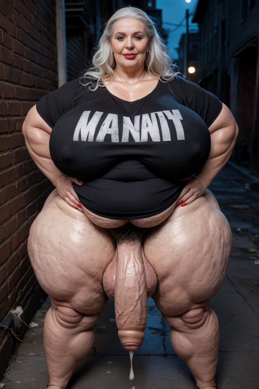 Hair Down, Giant Woman, Cumshot KI Porno