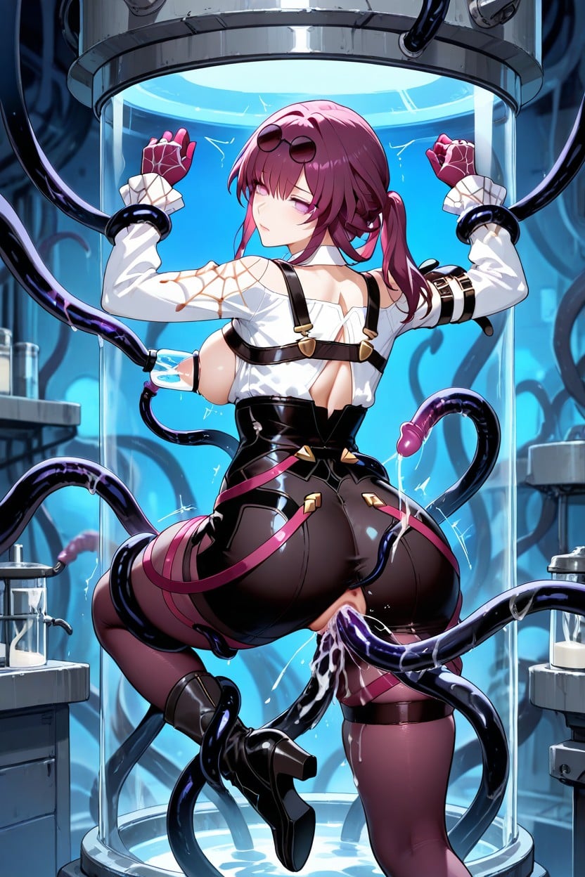 Tentacles Around Body, Sex With Tentacles, Big Hips Hentai AI Porn