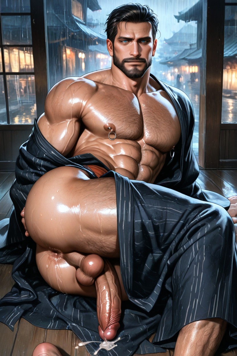Hairy Ass, Tokyo, Massive AI Gay Porn