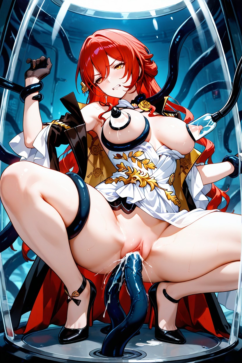 Motion Lines, In Laboratory, Medium Ass Hentai AI Porn