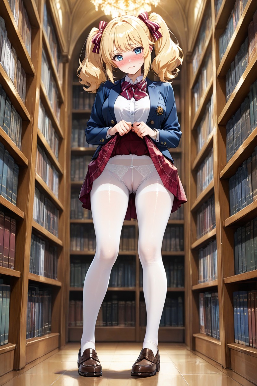 Detailed Face, Hd, Burgundy Striped Bow Tie Hentai IA