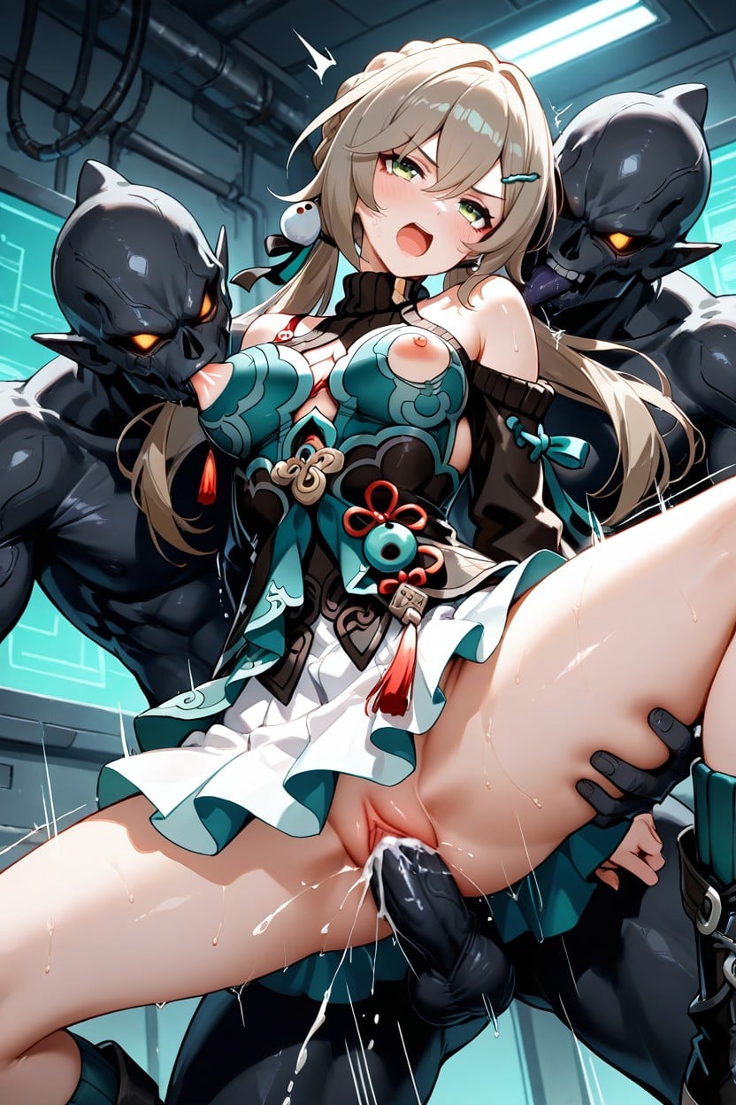 25+, Exposed Pussy, Wet Clothes Hentai AI Porn