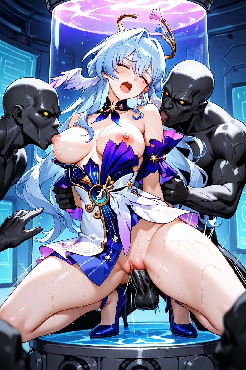 Angry, Disgusted, And Ribbon Ornaments Hentai AI Porn