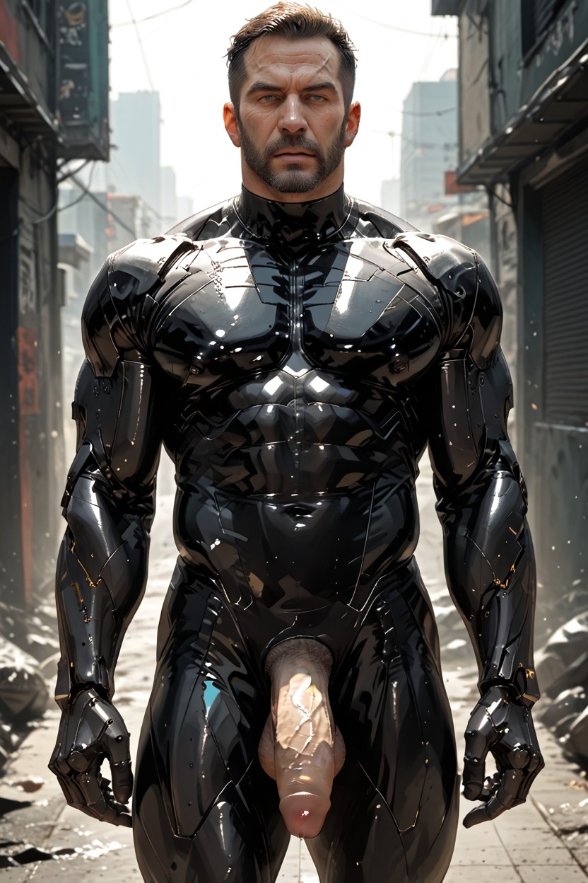 Full Body, Cosplay, Broad Shoulders AI Gay Porn