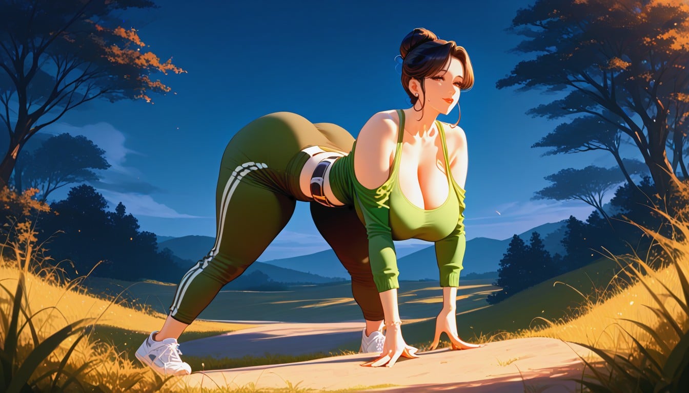 50+, Voluptous Butt, Highly Detailed MILF AI Porn