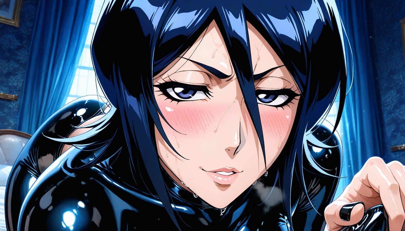 Bedroom, Cartoon Art Style, Waist Close Up Hentai AI Porn