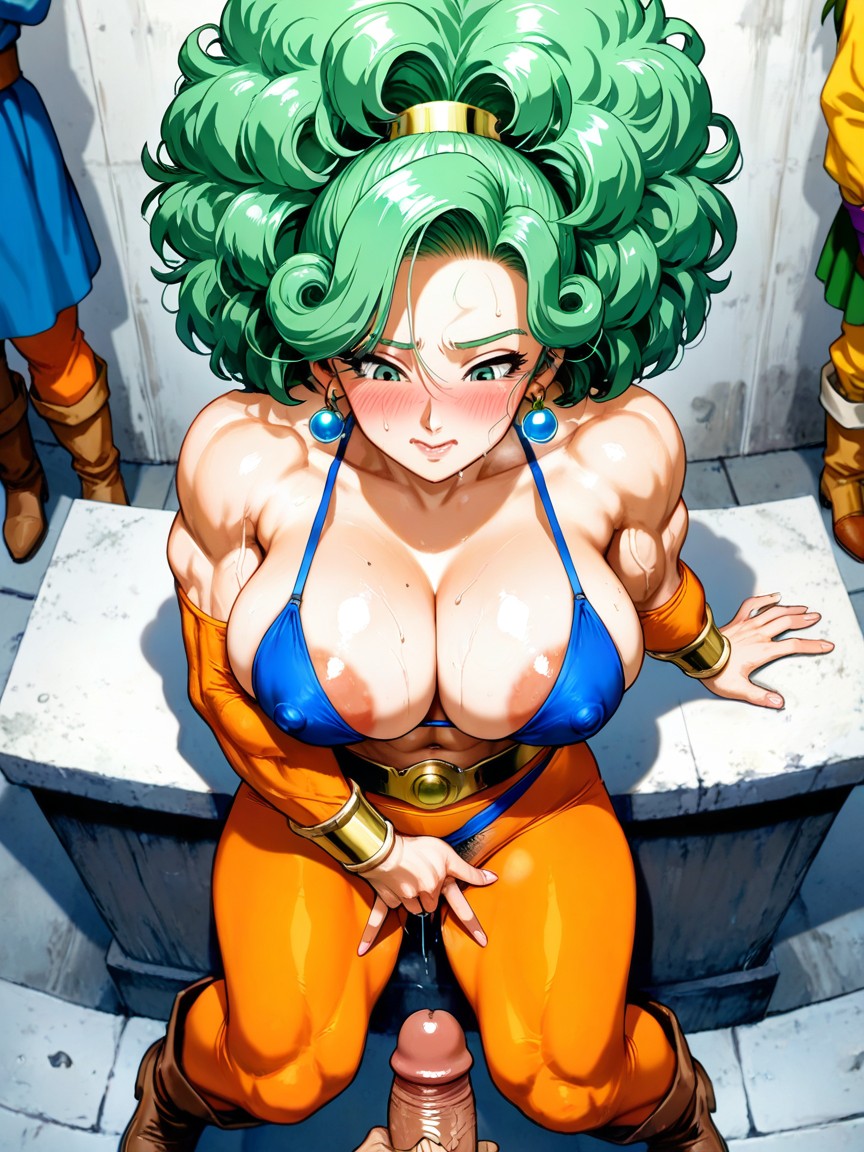 The Male Hero Has A Large Penis, In Heat, The Female Hero Has Large Hentai AI Porn