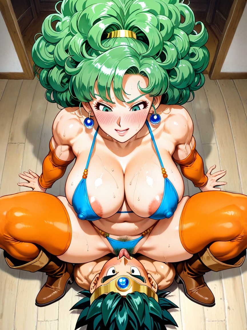 Top Down, The Areola Is Swollen And, A Female Dragon Quest Iv Hero And A Male Dragon Quest Iv Hero Hentai AI Porn