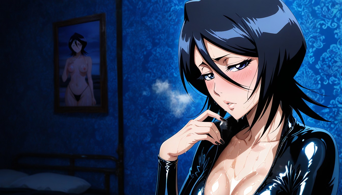 Shiny Skin, Extremely Seductive, Woman Hentai AI Porn