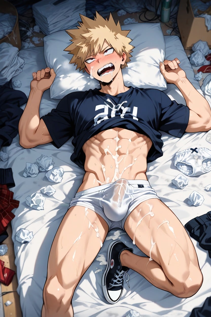 Cum On Thighs, Cum Underwear, 25+ AI Gay Porn
