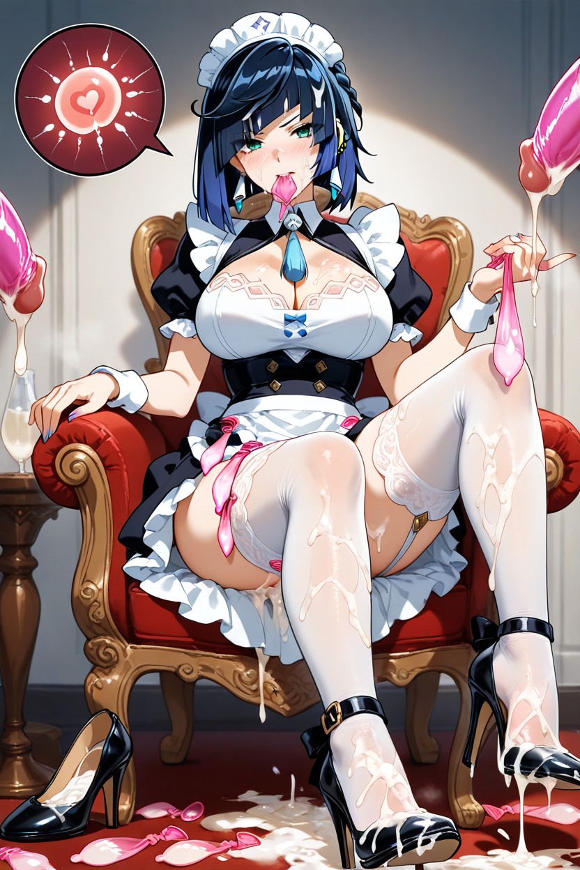 Cum In Mouth, Cum On Penis, Fertilization X-ray Hentai AI Porn