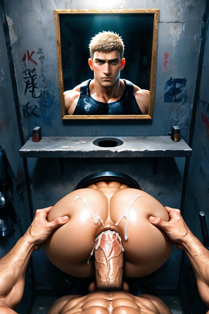 Artstation Quality, Doggystyle, Resolution AI Gay Porn