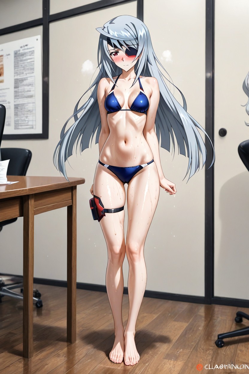 Shy Face, Front View, Small Ass Hentai AI Porn