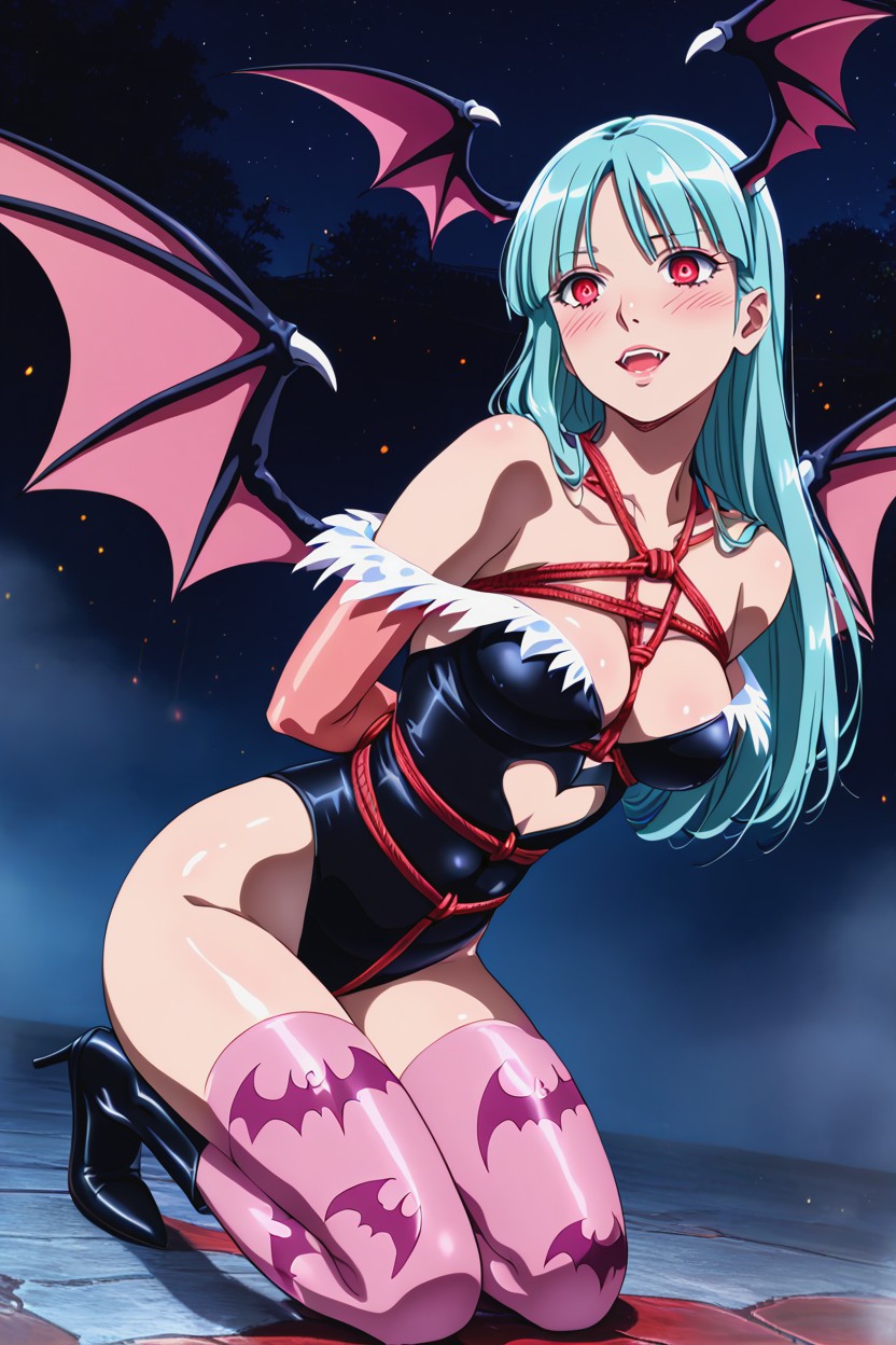 Thick Eyelashes, Embarrassed, Hyperrealistic Hentai AI Porn