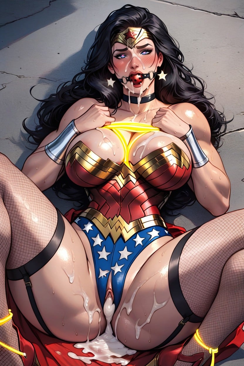 Wonder Woman, Corrida, Corazones De Amor Porno IA