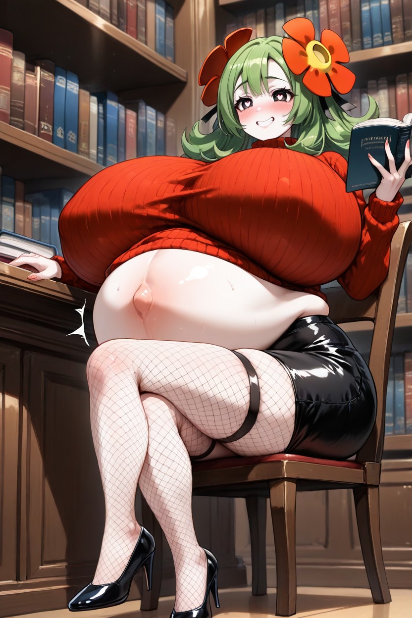 Heart Eyes, Smile, Beautiful Face AI Porn