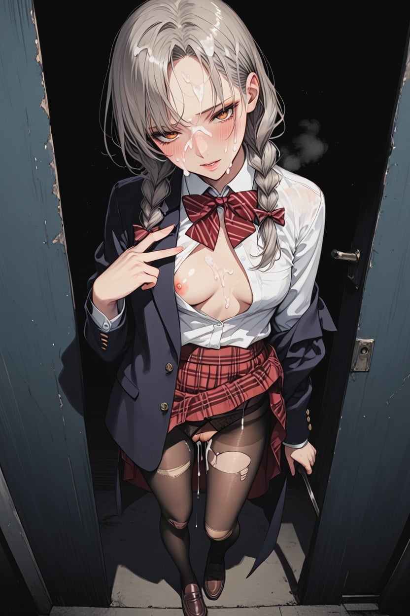 Standing, Nsfw, Dramatic Lighting Hentai AI Porn