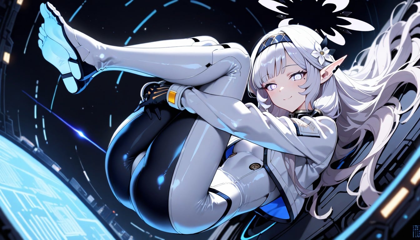 Dutch Angle, Side View, Feet Hentai AI Porn