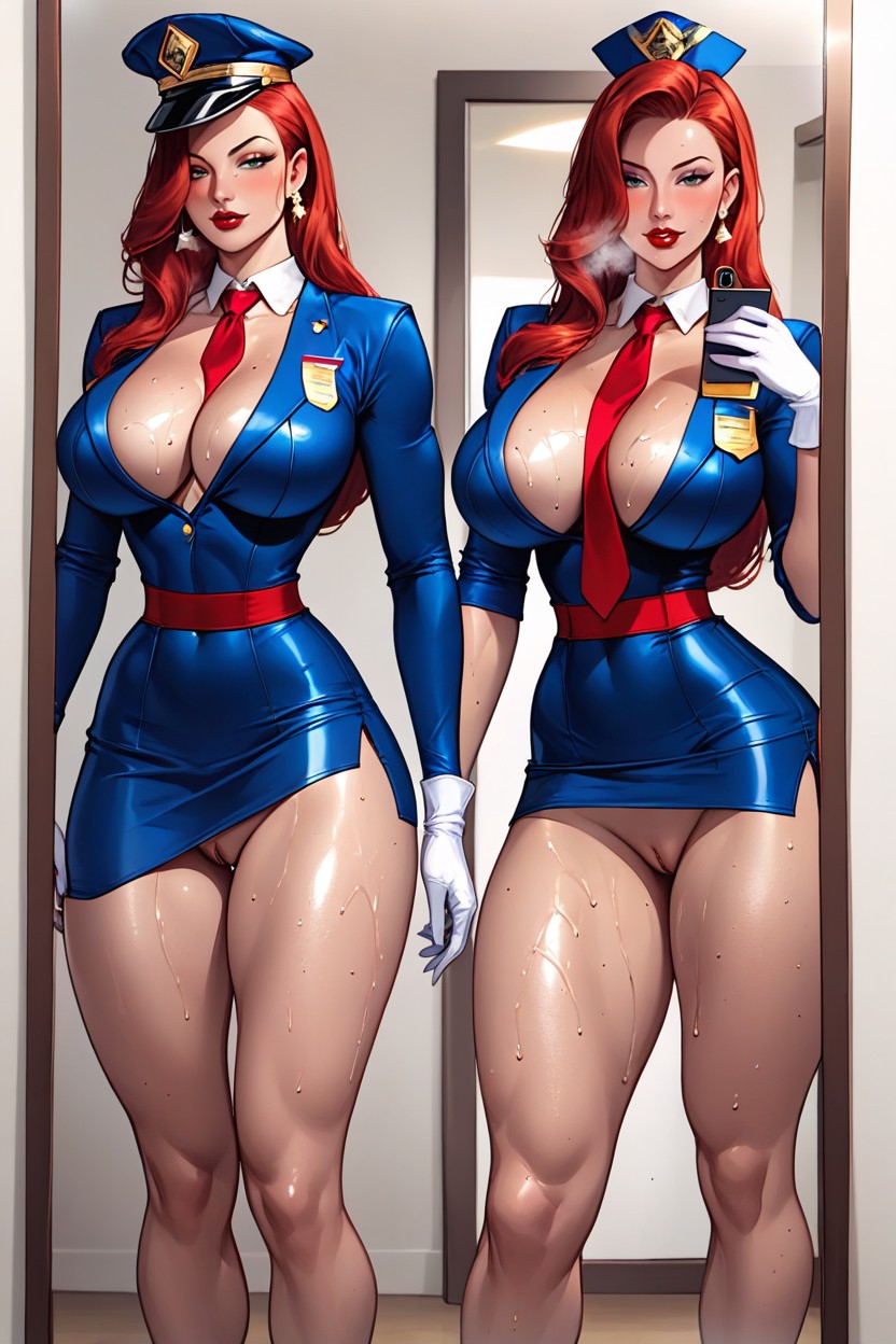 Jessica Rabbit, Accurate Face, Sweaty Hentai AI Porn