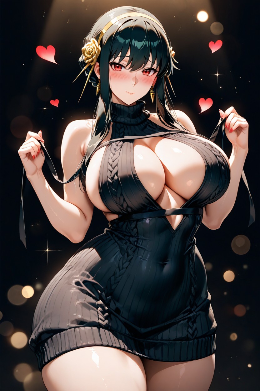 Thick Thighs, Hyperdetailed, Bodybuilder Hentai AI Porn