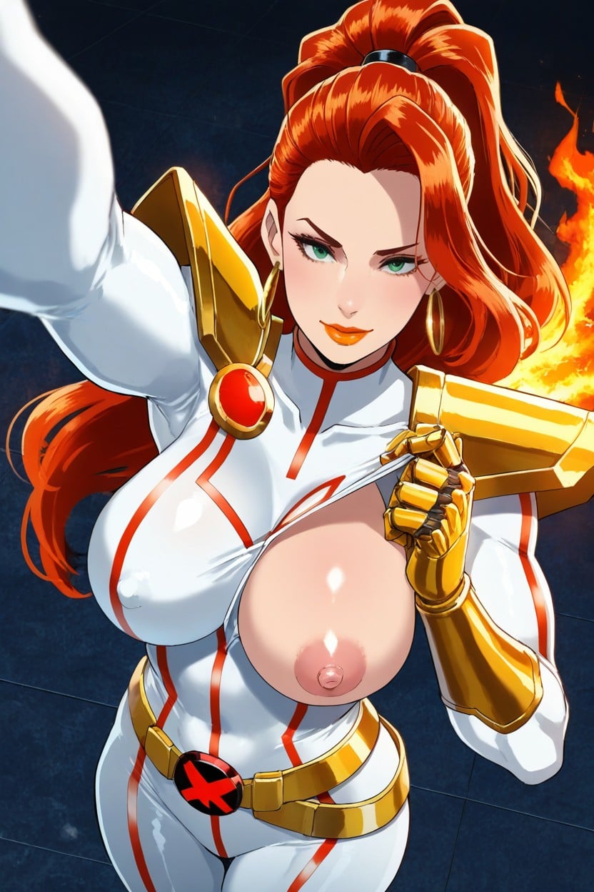 25+, Glamour Image, Low Ponytail Hentai AI Porn