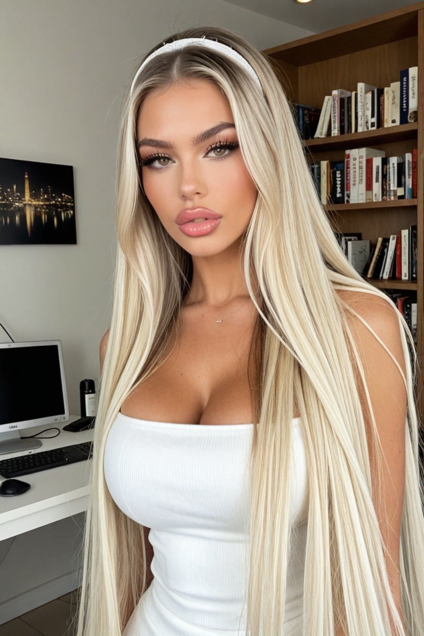 Extremely Long Hair, Hyper Long Hair, Very Long Hair AI Porn