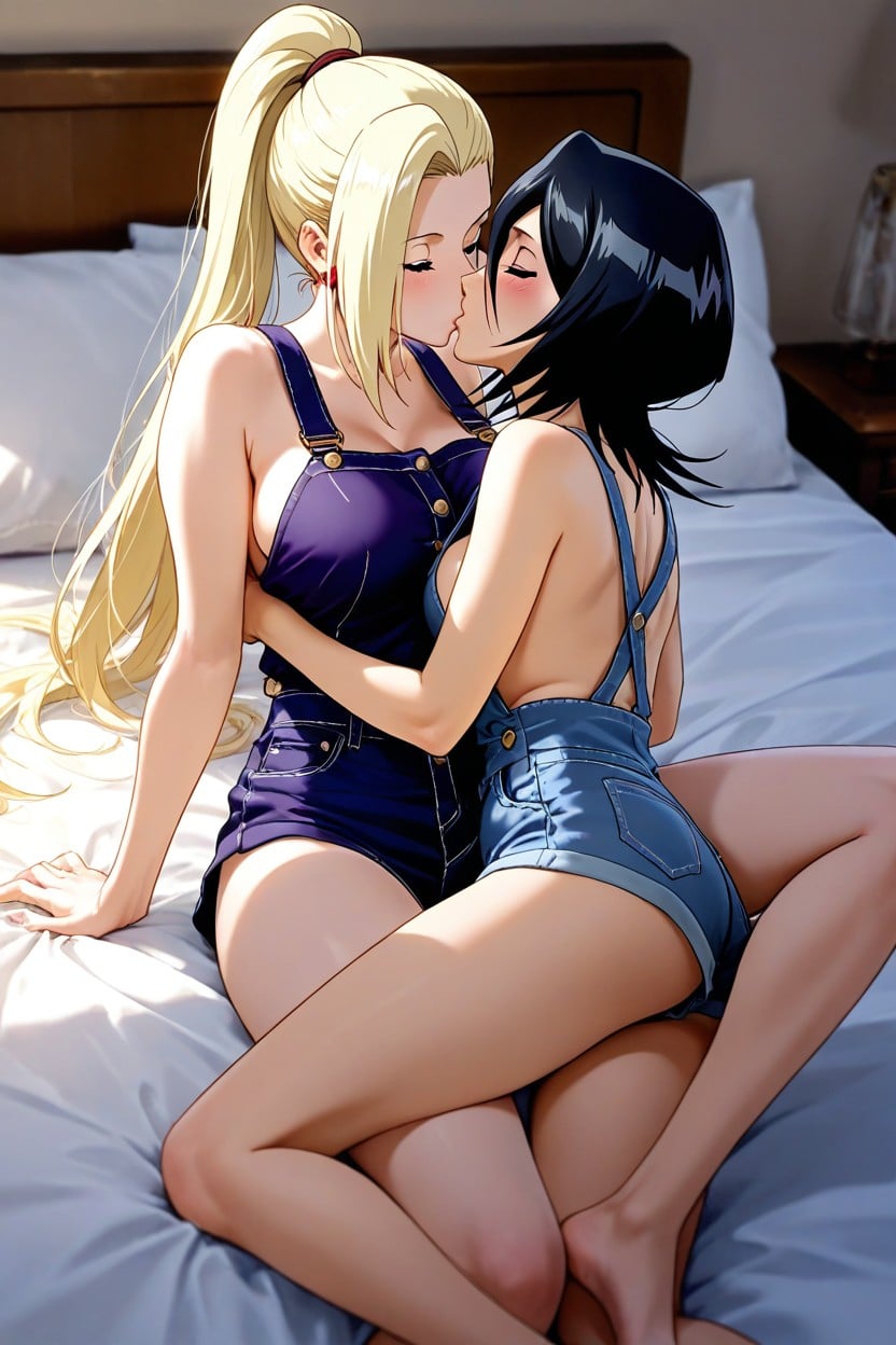 Kissing, Morning Light Is Dim And Unfocused, Gently Kissing Hentai AI Porn