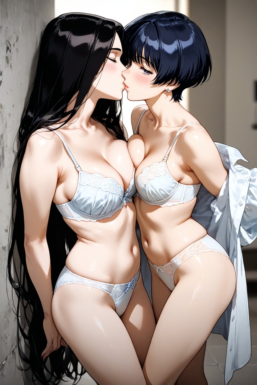Studio Lighting, Gently Kissing Breasts, Highres Hentai AI Porn