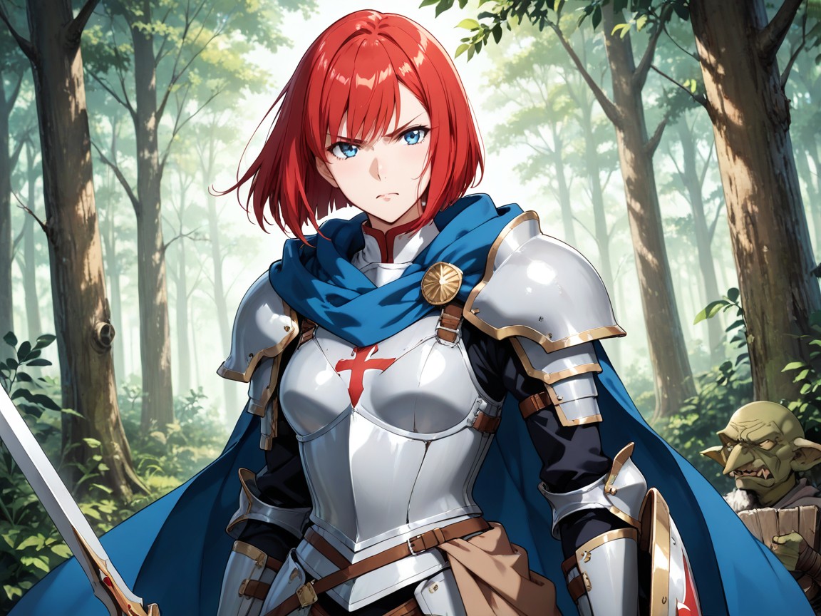 Skinny, Female Taller Than Goblin, Angry Hentai AI Porn