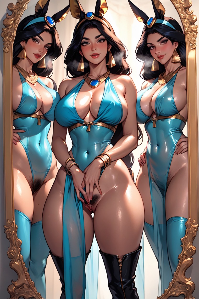 Massive Breast, Motherly Face, Sultry Hentai AI Porn