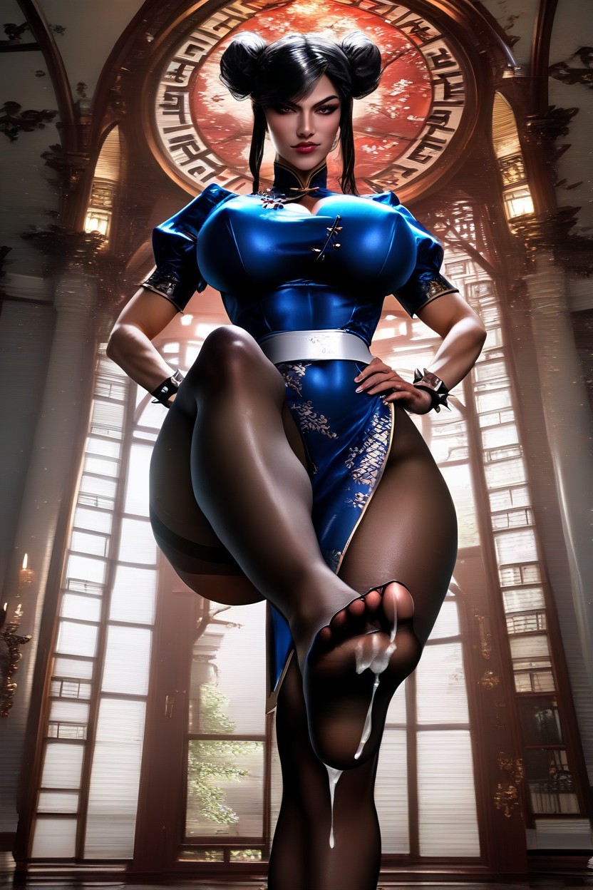 Inside Castle, Foot Lifted, Long Toes Hentai AI Porn