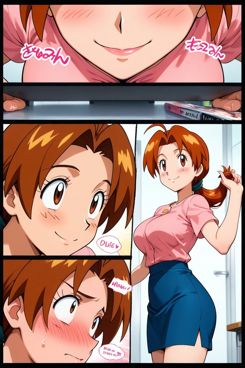 Multiple Comic Panels, Multiple Views, Bedroom Hentai AI Porn