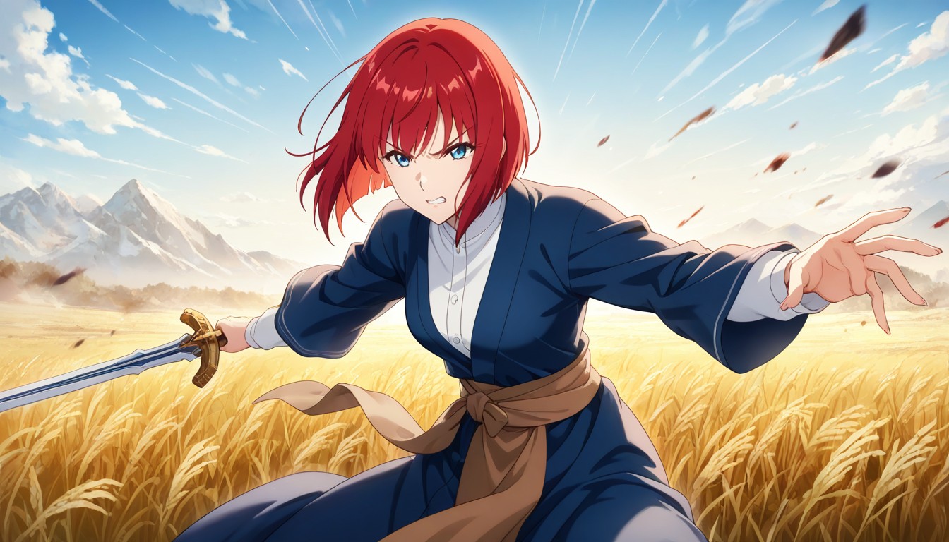 Day, Very Red Hair, Peasant Clothing Hentai AI Porn