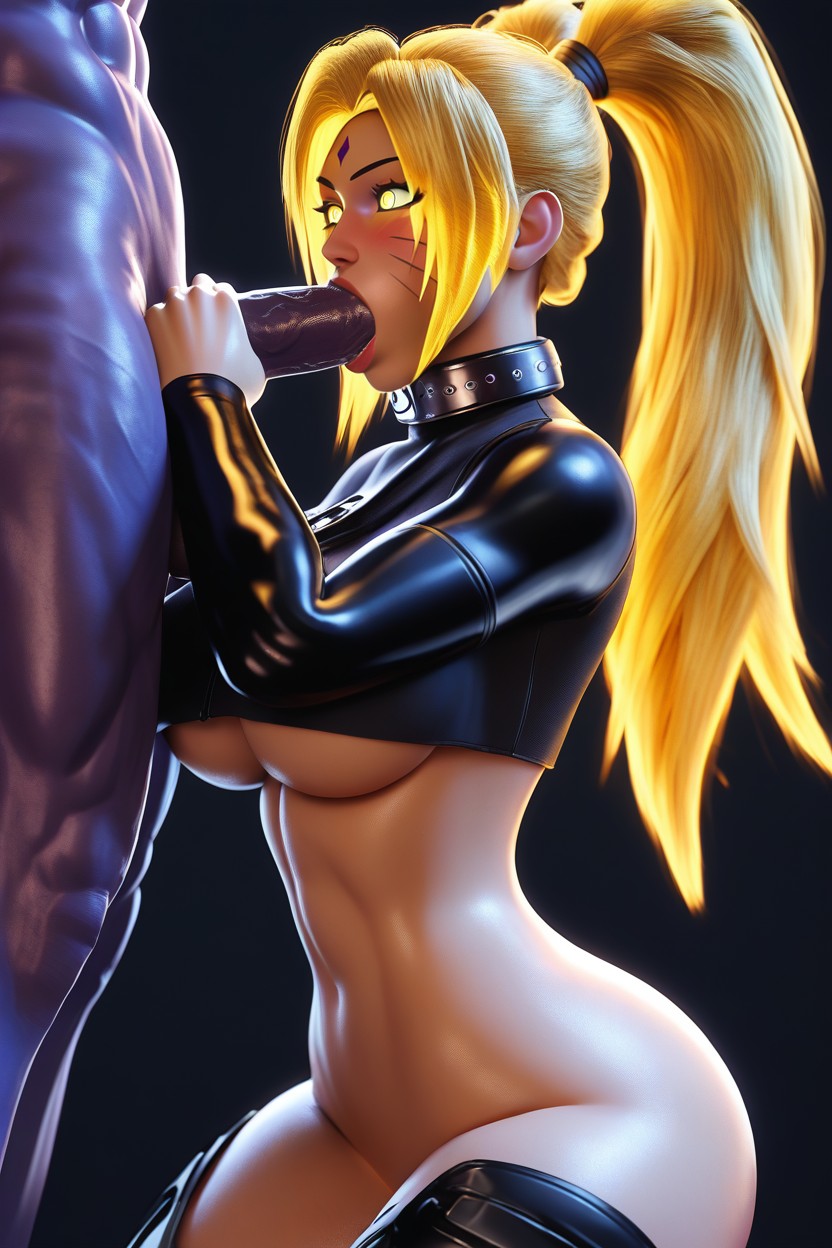 Blonde Hair, Long Length, Long Yellow Twintails AI Porn