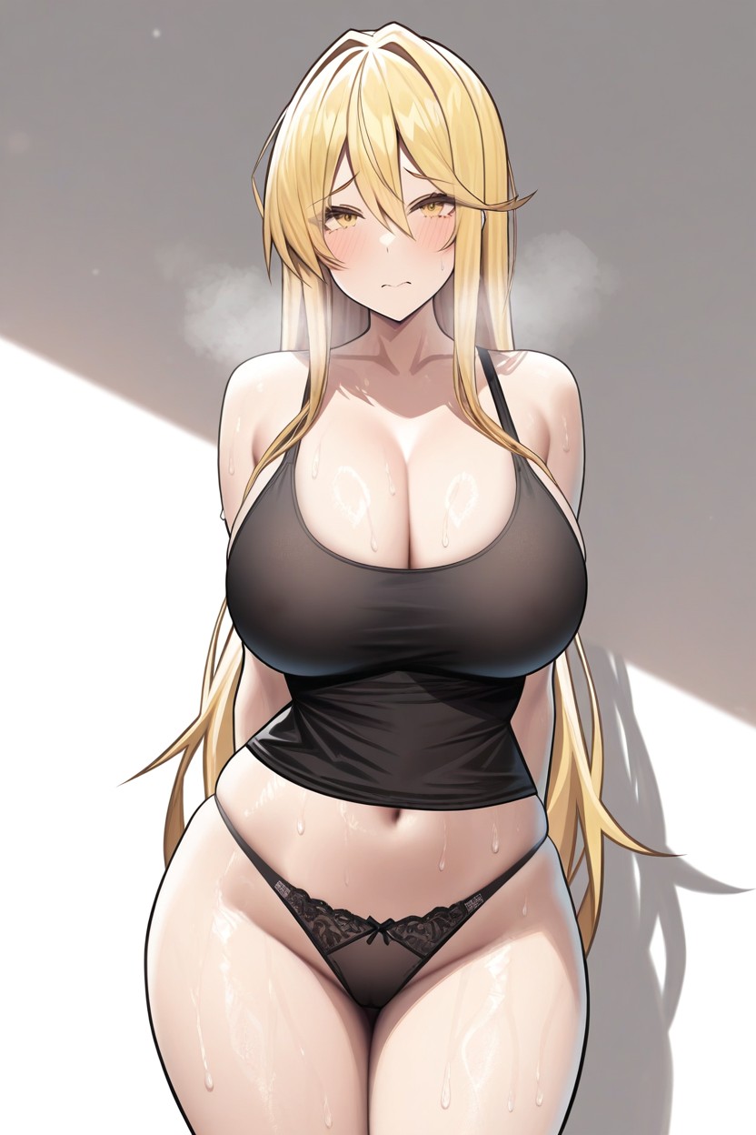 Sweat, Thick, Shiny Skin Hentai AI Porn