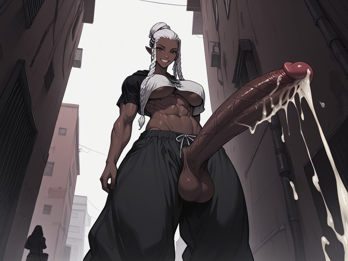Erection, Extreme Height, Extreme Amounts Of Cum Hentai AI Porn