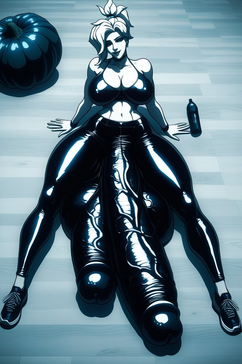 Pumpkin Sized Balls, ジム, Hyper Giant Cock ニューハーフAIポルノ