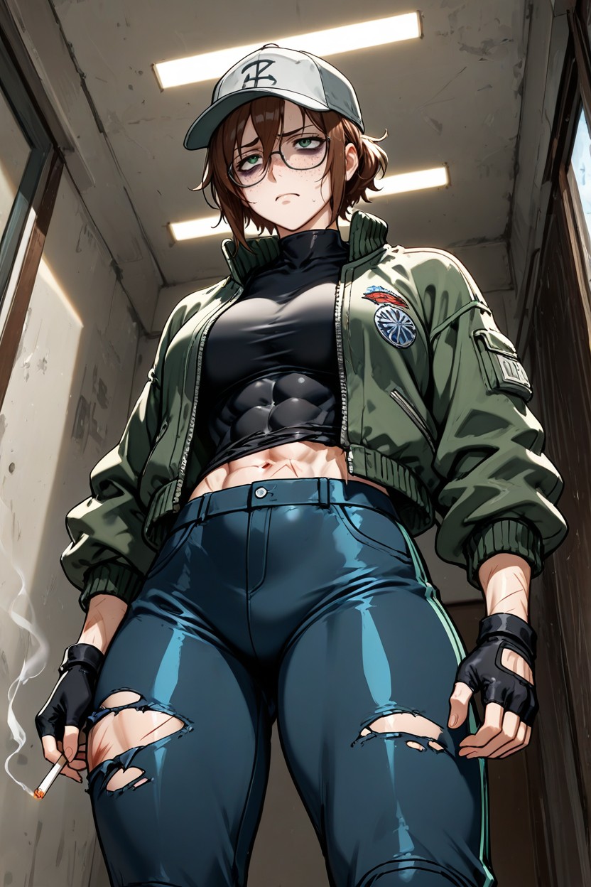 25+, Tired Face , Solo Hentai AI Porn