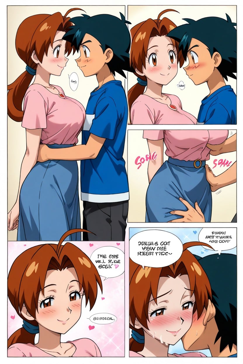Comic Book Border, Multiple Comic Panels, 25+ Hentai AI Porn