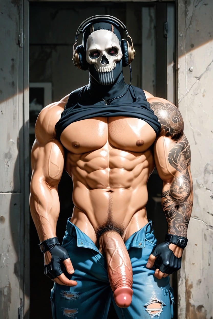 25+, Uncensored, Mask AI Gay Porn