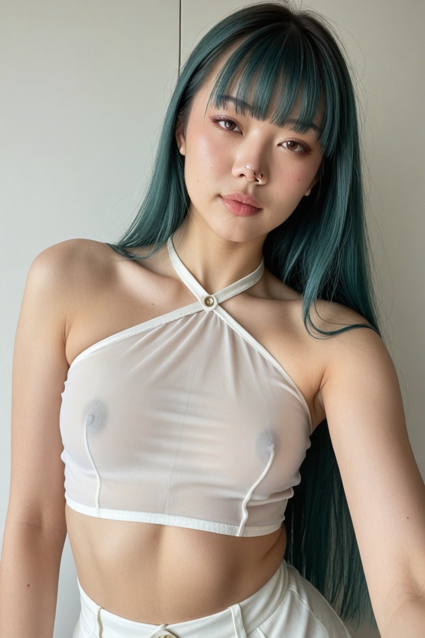 Soft Curvy Hips, Unnatural Wasp Waist, Full Body AI Porn