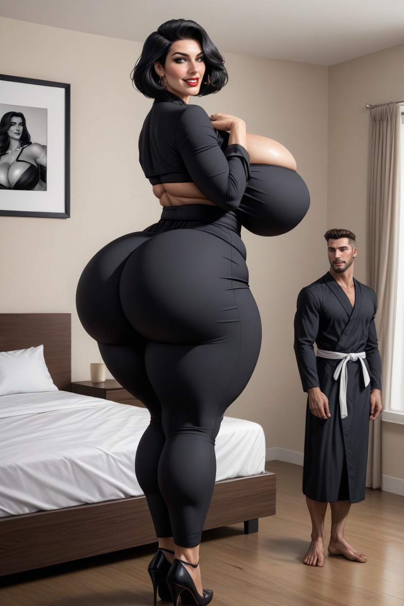 Shocked, White Man, Groping AI Porn