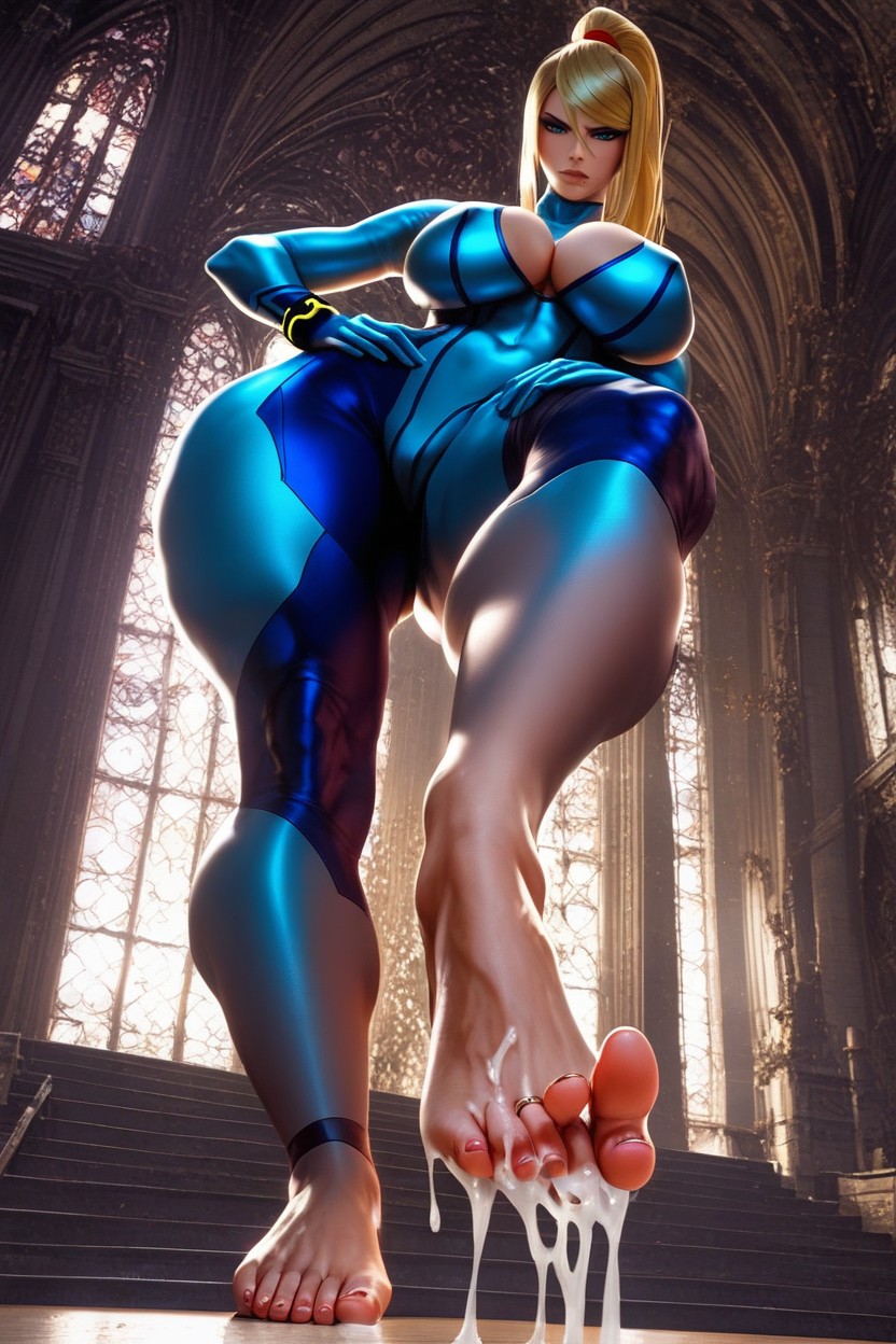 Detailed Face, Foot Focus, Tall Hentai AI Porn