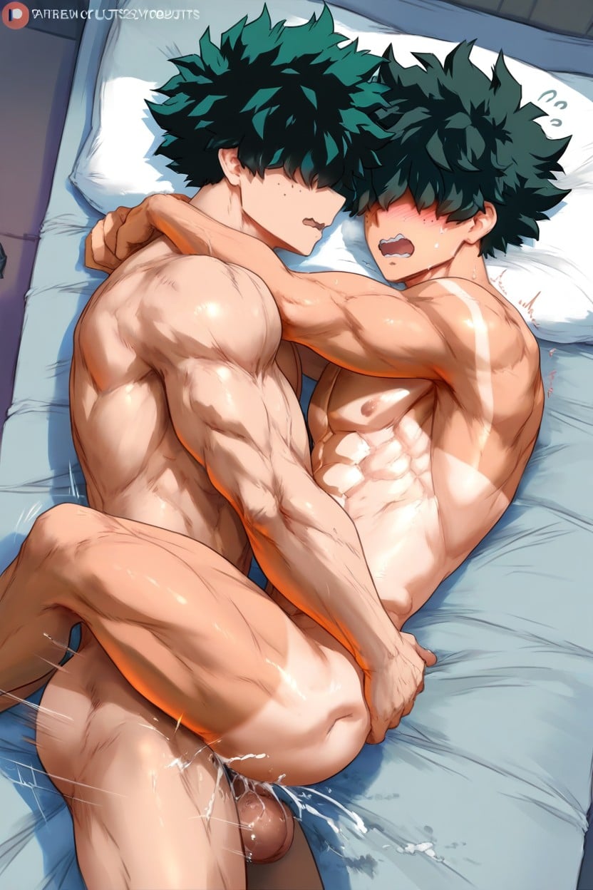 Izuku From My Hero Academia, Nude, Gay Male Sex AI Gay Porn